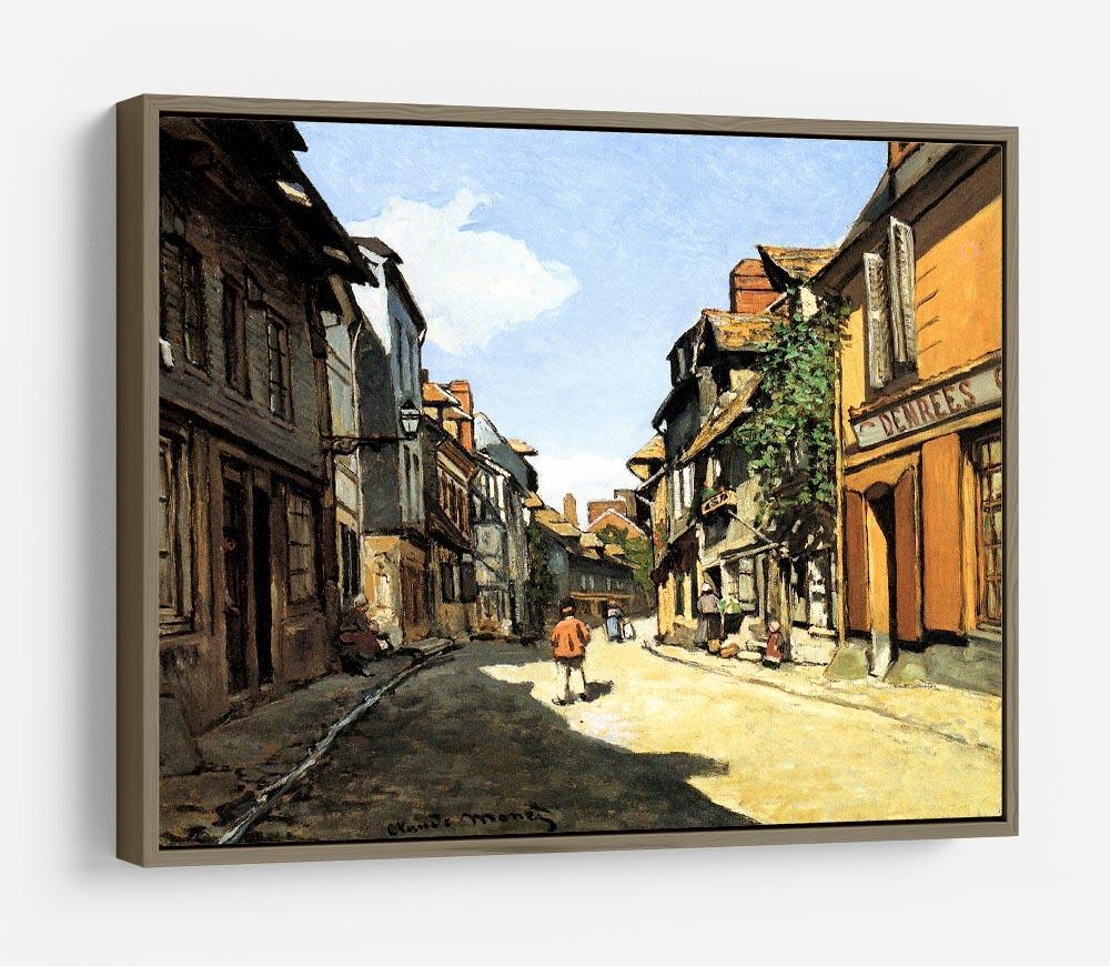 Street of Bavolle by Monet HD Metal Print