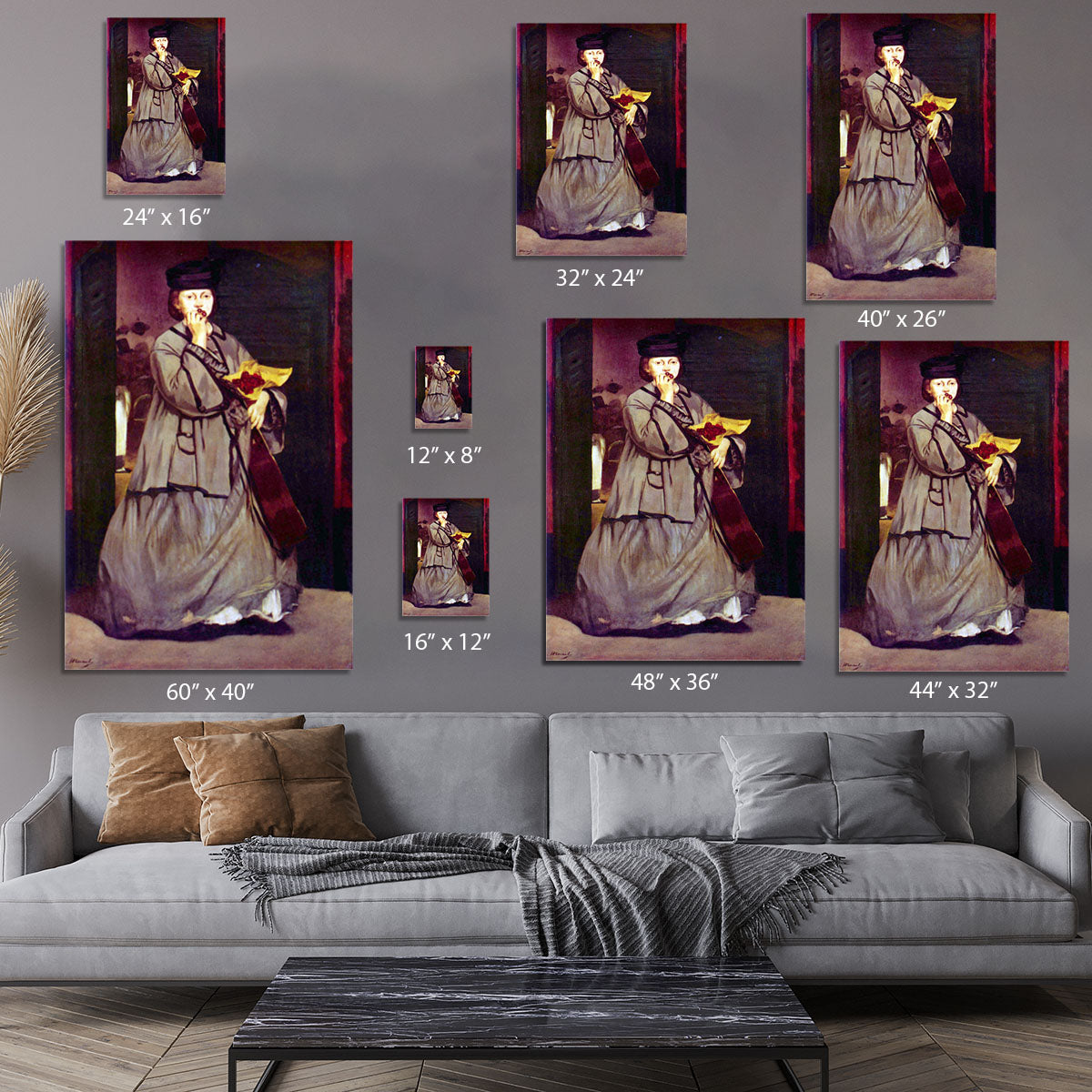 Street singer by Manet Canvas Print or Poster - Canvas Art Rocks - 7