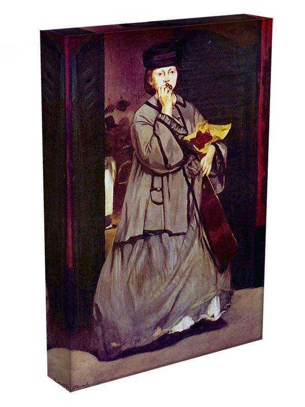 Street singer by Manet Canvas Print or Poster - Canvas Art Rocks - 3