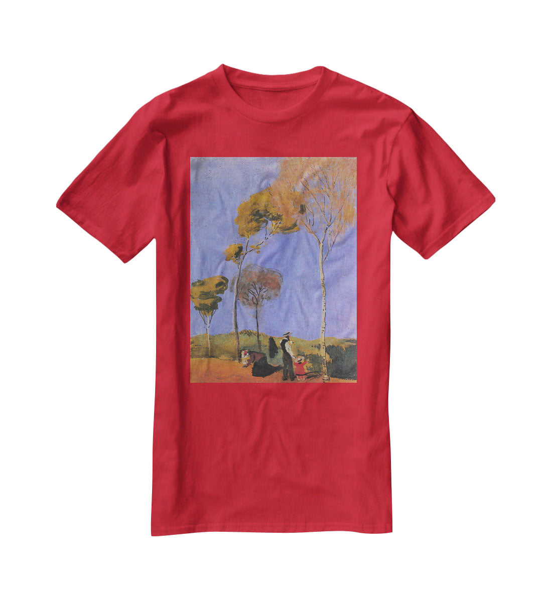 Stroller by Macke T-Shirt - Canvas Art Rocks - 4