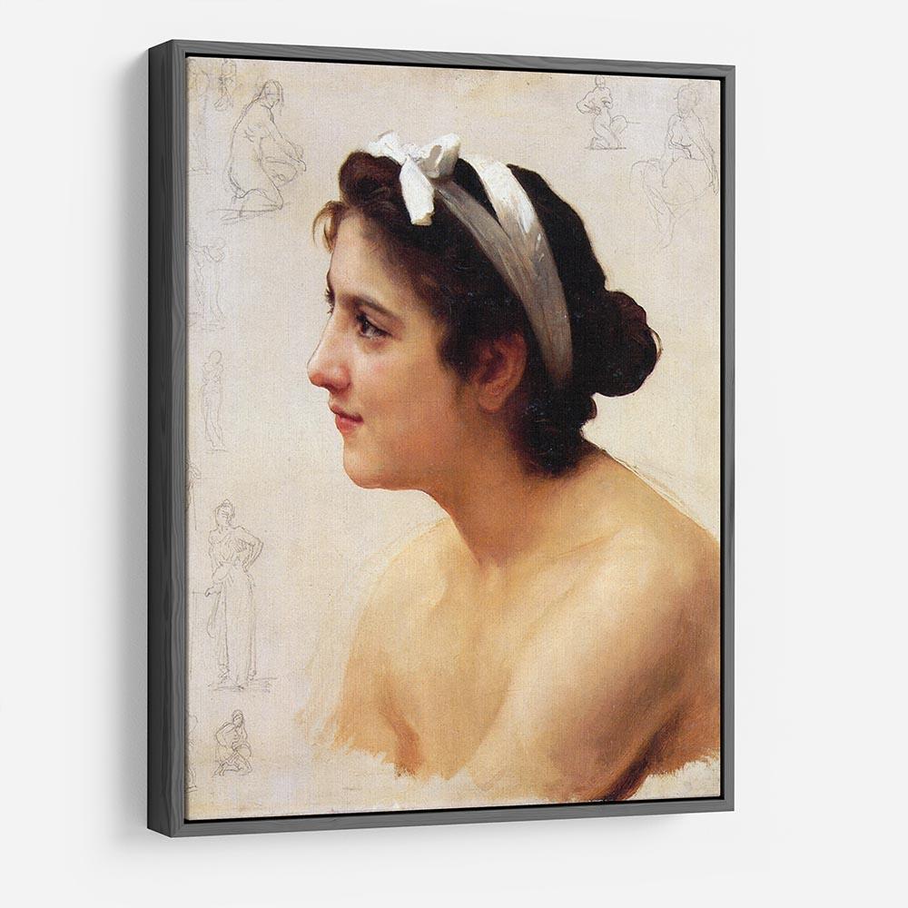 Study Of A Woman For Offering To Love By Bouguereau HD Metal Print