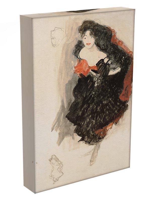 Study for Judith II by Klimt Canvas Print or Poster - Canvas Art Rocks - 3