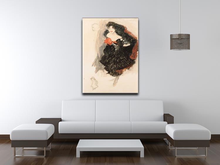 Study for Judith II by Klimt Canvas Print or Poster - Canvas Art Rocks - 4