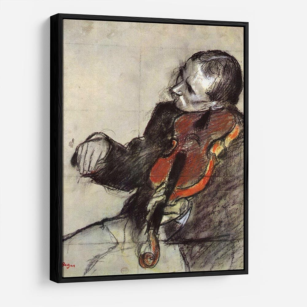 Study of violinist by Degas HD Metal Print - Canvas Art Rocks - 6
