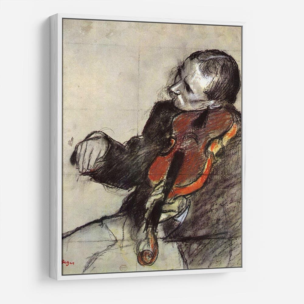 Study of violinist by Degas HD Metal Print - Canvas Art Rocks - 7