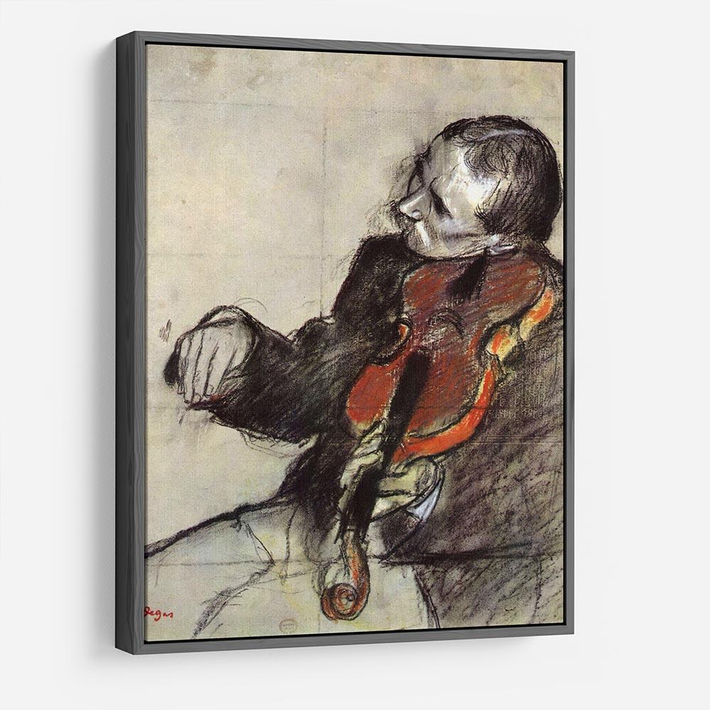 Study of violinist by Degas HD Metal Print - Canvas Art Rocks - 9