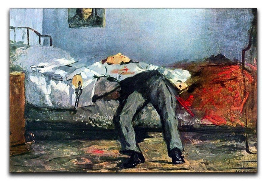 Suicide by Manet Canvas Print or Poster  - Canvas Art Rocks - 1