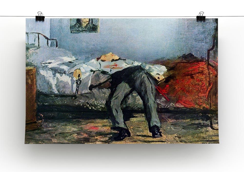 Suicide by Manet Canvas Print or Poster - Canvas Art Rocks - 2