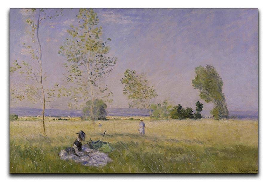 Summer by Monet Canvas Print & Poster  - Canvas Art Rocks - 1