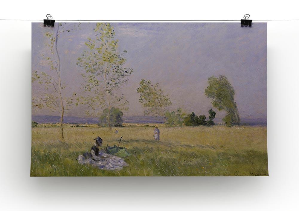 Summer by Monet Canvas Print & Poster - Canvas Art Rocks - 2