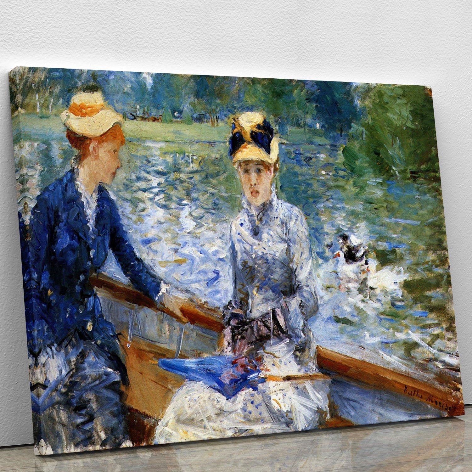 Summer day by Renoir Canvas Print or Poster