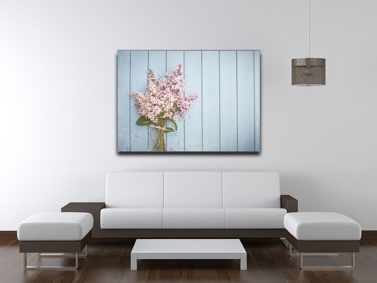 Summer gentle bouquet of lilac flowers Canvas Print or Poster - Canvas Art Rocks - 4