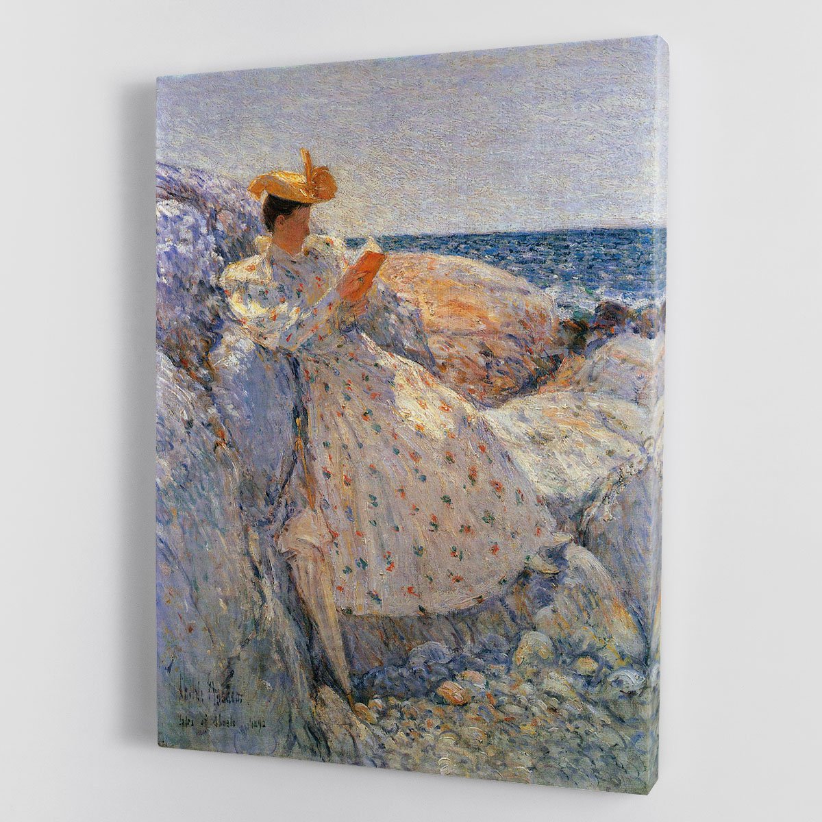 Summer sunlight by Hassam Canvas Print or Poster