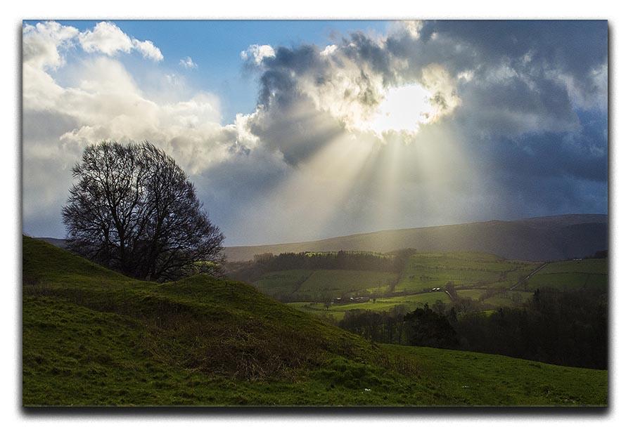 Sunlight on the Lake District Canvas Print or Poster - Canvas Art Rocks - 1