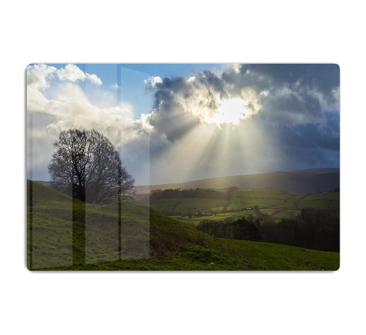Sunlight on the Lake District HD Metal Print - Canvas Art Rocks - 1