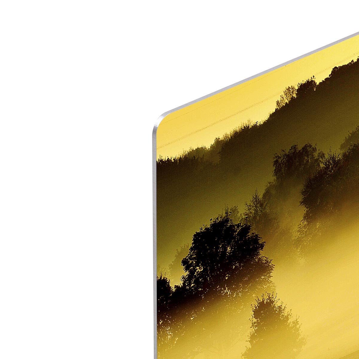 Sunrise and Mist HD Metal Print - Canvas Art Rocks - 4
