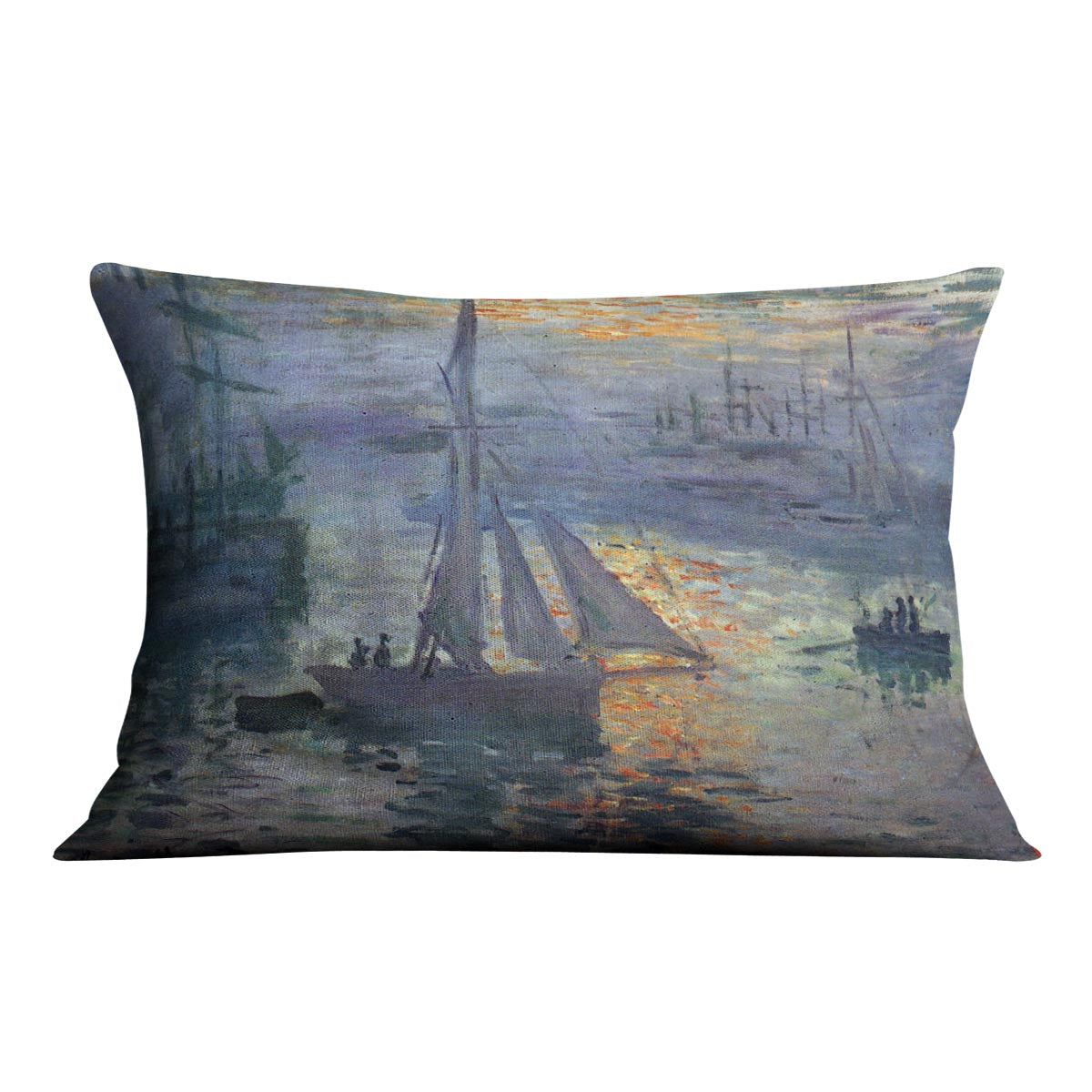 Sunrise at Sea by Monet Cushion