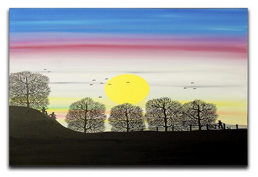 Sunrise by Gordon Barker Canvas Print or Poster - Canvas Art Rocks - 1