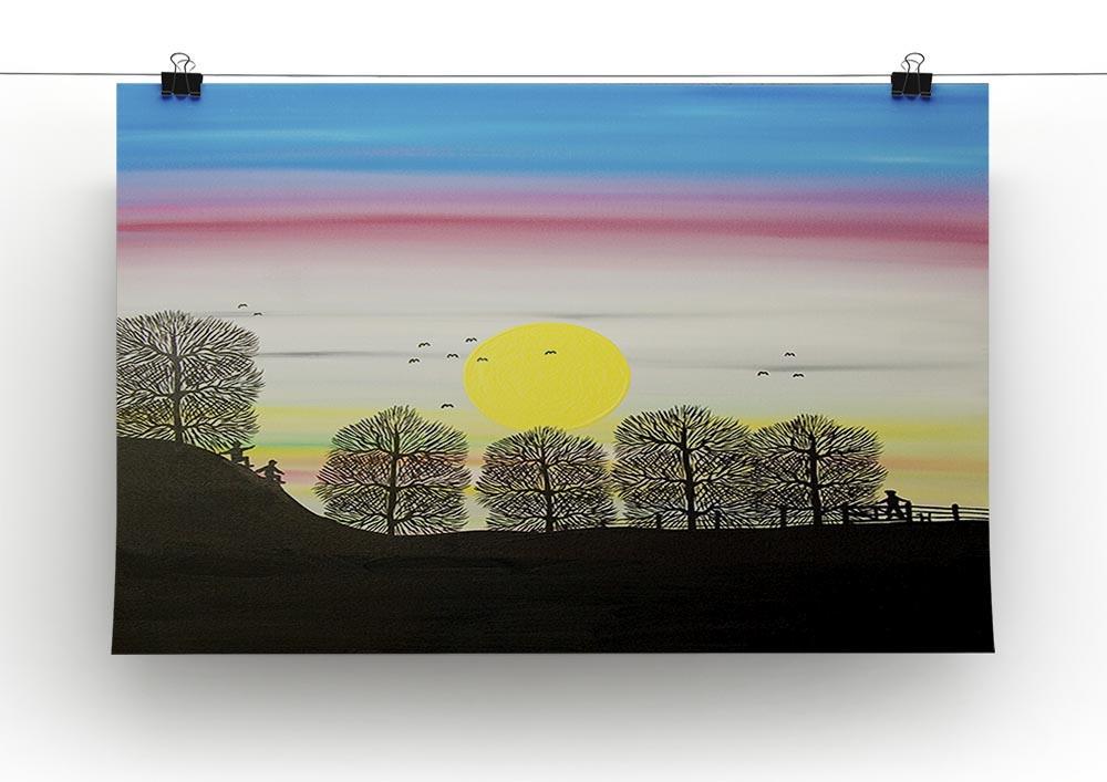 Sunrise by Gordon Barker Canvas Print or Poster - Canvas Art Rocks - 2