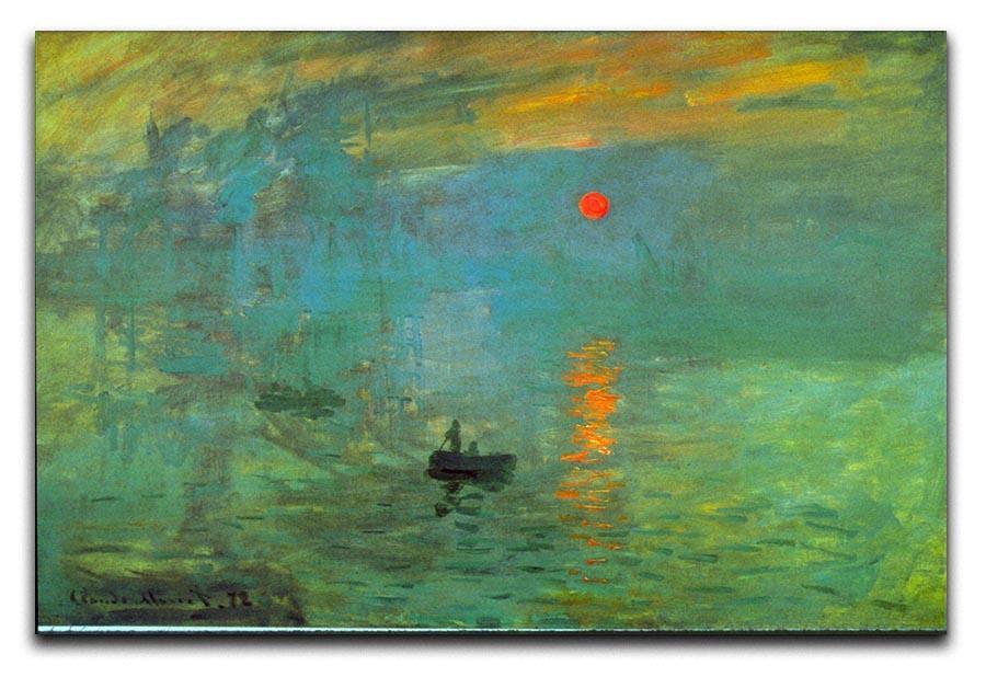 Sunrise by Monet Canvas Print & Poster  - Canvas Art Rocks - 1