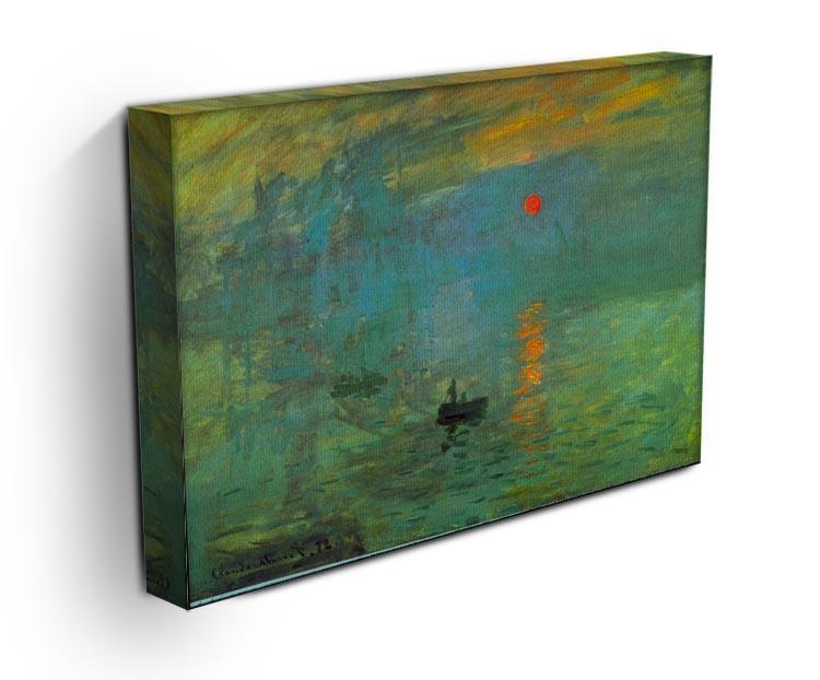 Sunrise by Monet Canvas Print & Poster - Canvas Art Rocks - 3