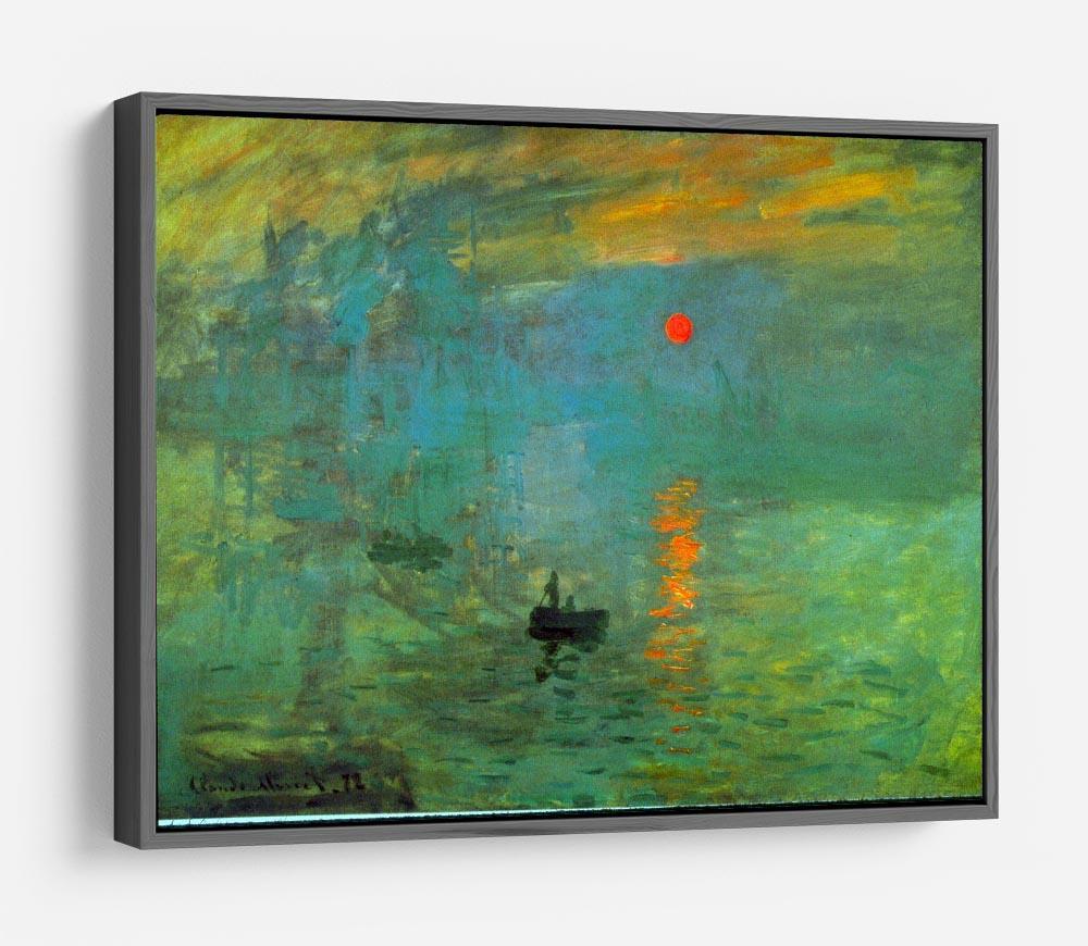 Sunrise by Monet HD Metal Print