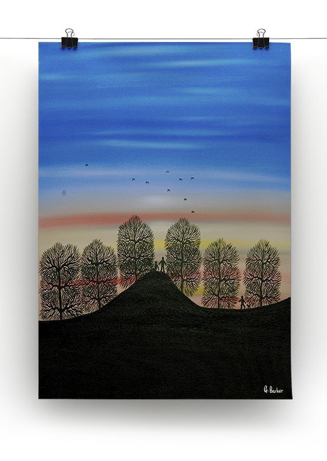Sunset by Gordon Barker Canvas Print or Poster - Canvas Art Rocks - 2