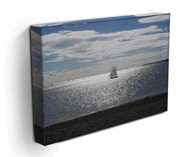 Sunshine on the sea Canvas Print or Poster - Canvas Art Rocks - 3