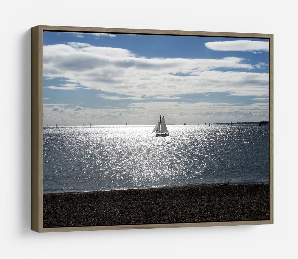 Sunshine on the sea HD Metal Print - Canvas Art Rocks - 10