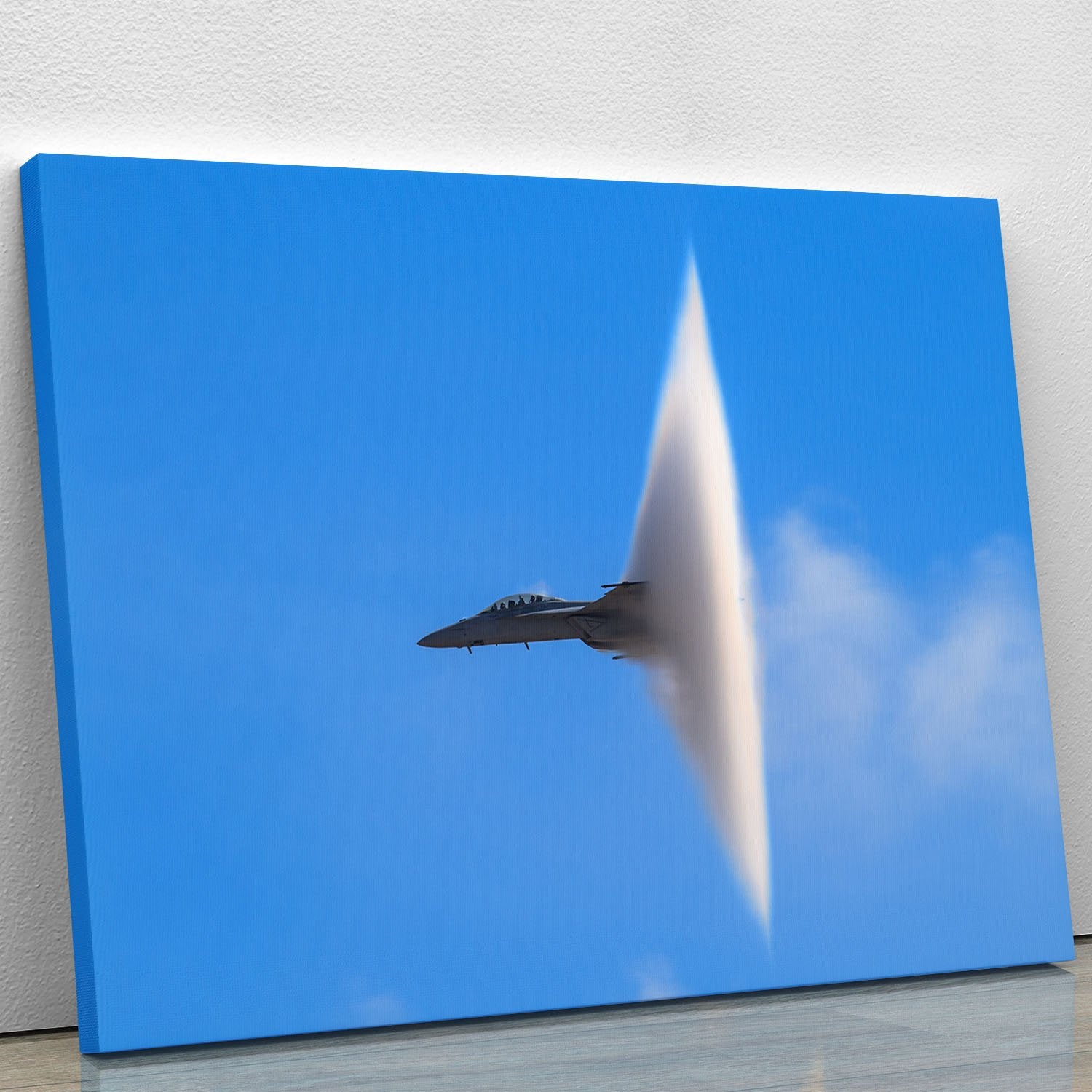Super Hornet with transonic vapor cone Canvas Print or Poster
