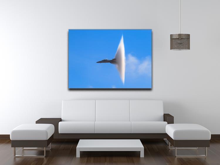 Super Hornet with transonic vapor cone Canvas Print or Poster - Canvas Art Rocks - 4