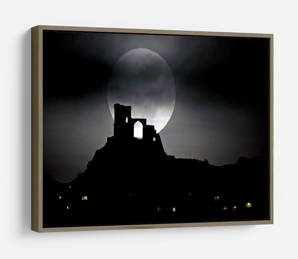 Super Moon at Mow Cop HD Metal Print - Canvas Art Rocks - 10