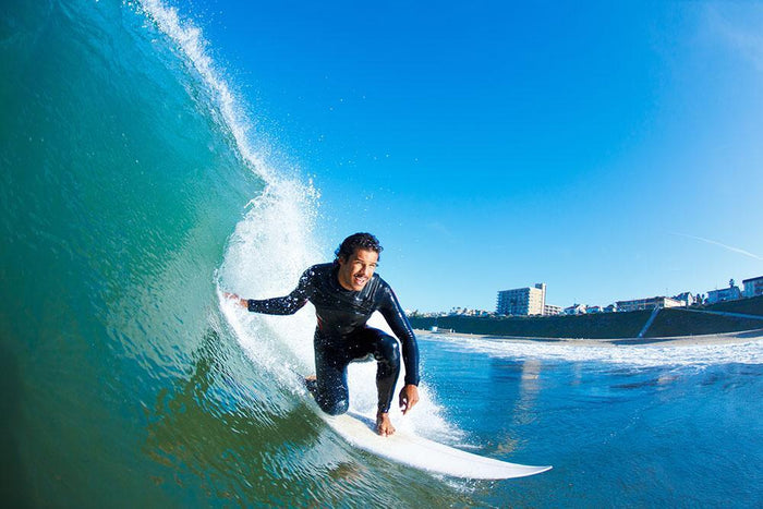 Surfer On Ocean Wave Wall Mural Wallpaper