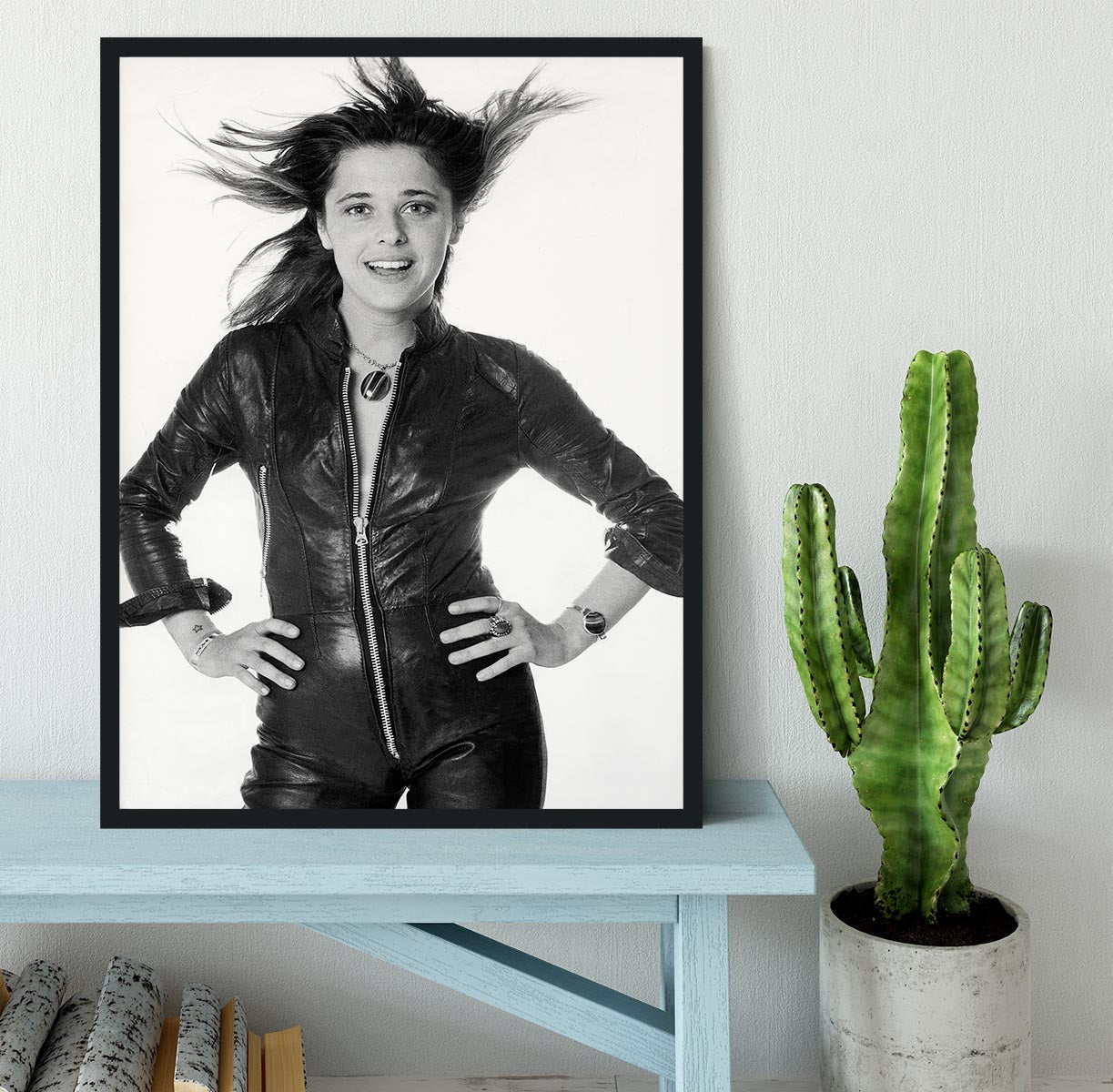 Suzi Quatro Framed Print - Canvas Art Rocks - 2