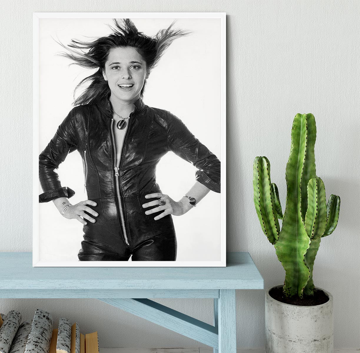 Suzi Quatro Framed Print - Canvas Art Rocks -6