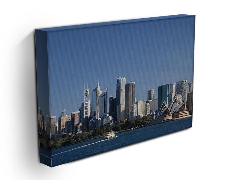 Sydney Cityscape Over Blue Sky Canvas Print or Poster - Canvas Art Rocks - 3