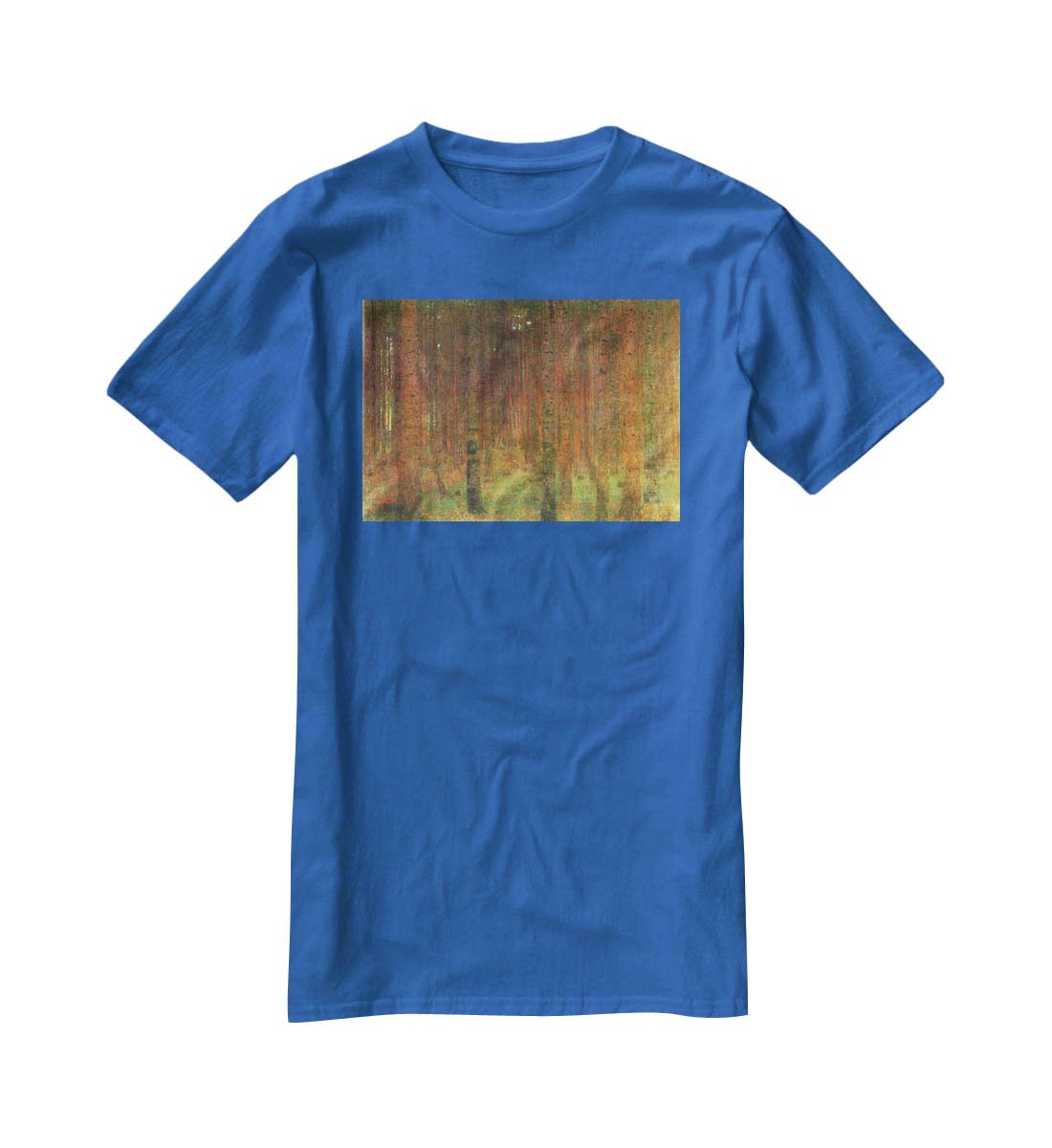 Tannenwald II by Klimt T-Shirt - Canvas Art Rocks - 2