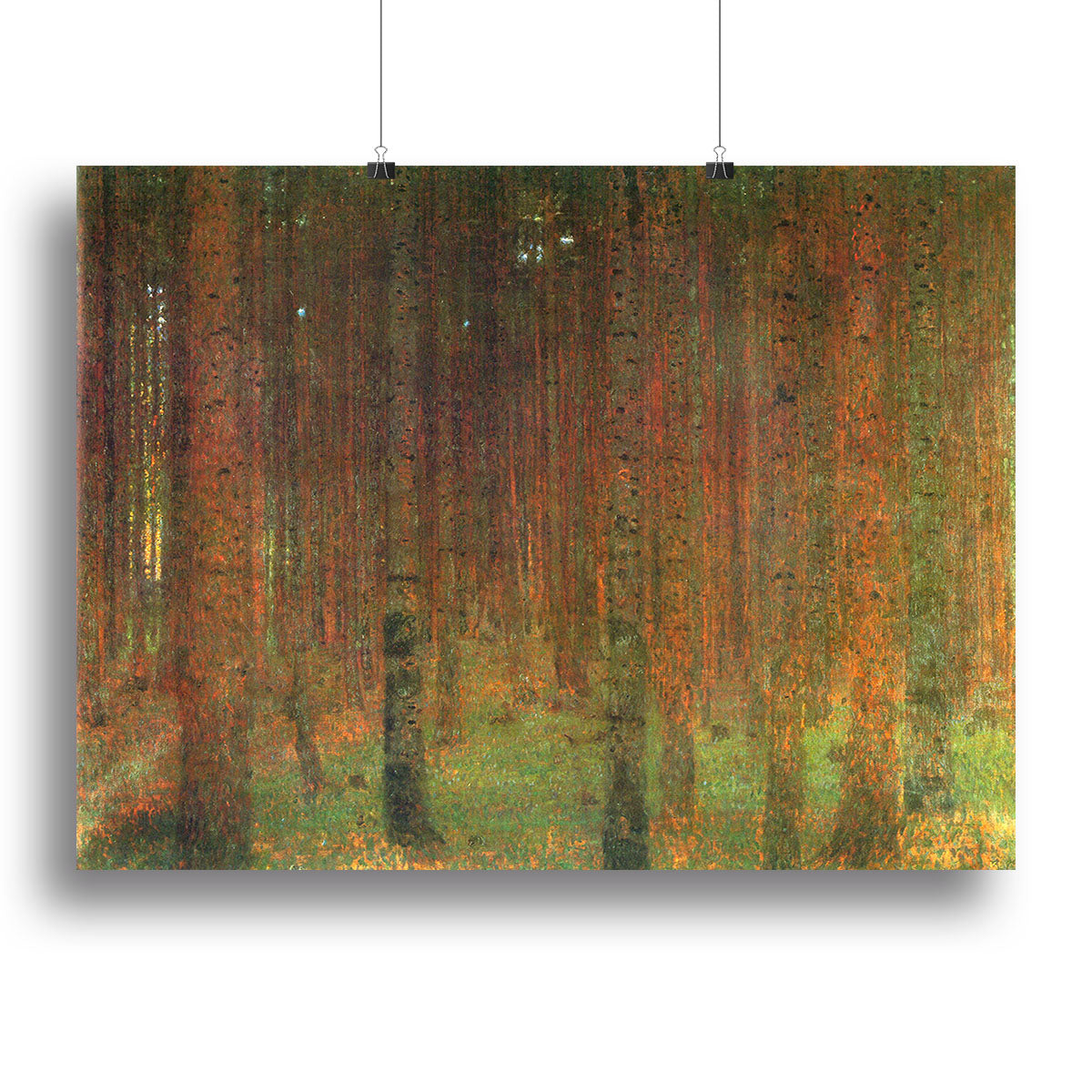 Tannenwald II by Klimt Canvas Print or Poster - Canvas Art Rocks - 2