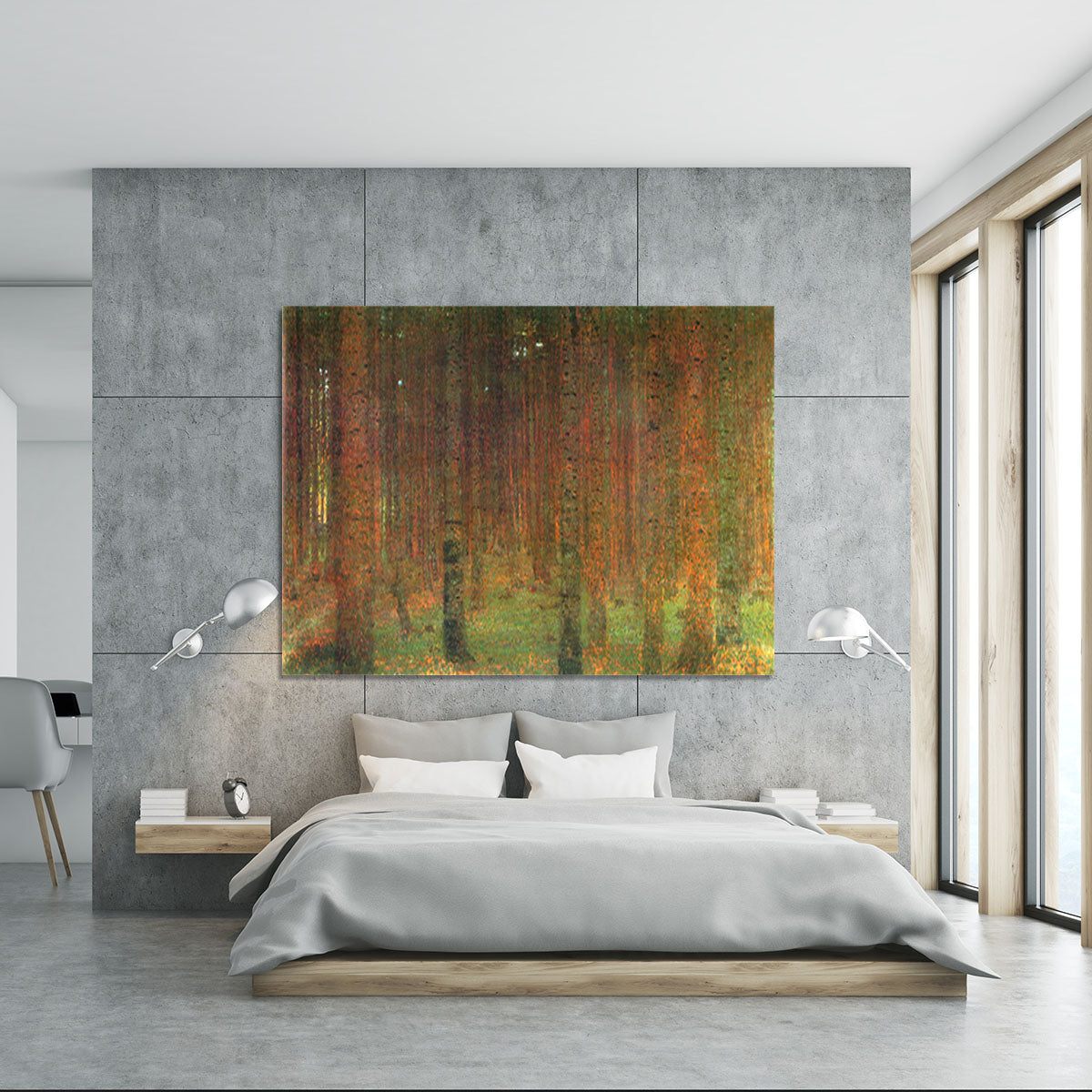 Tannenwald II by Klimt Canvas Print or Poster - Canvas Art Rocks - 5