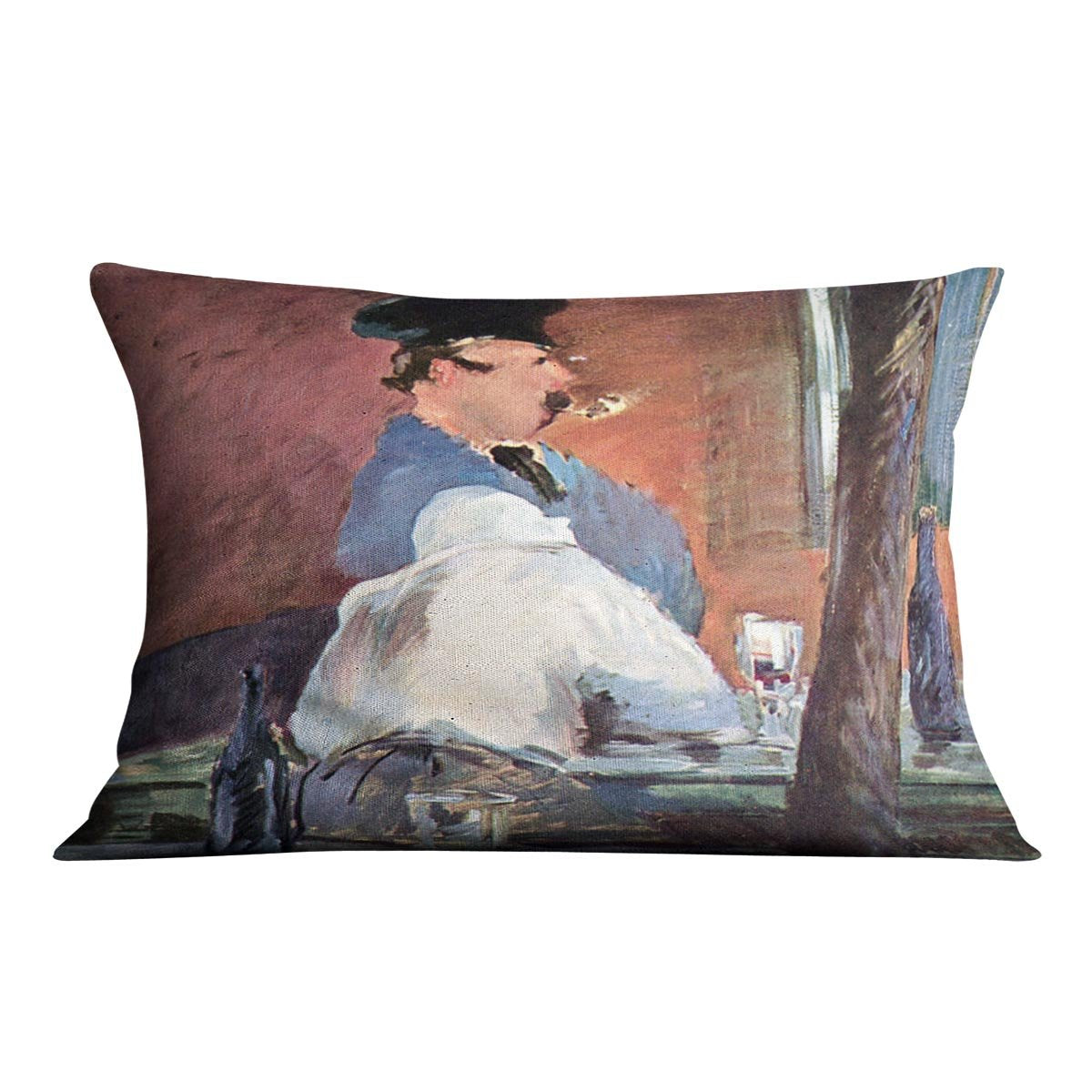 Tavern by Manet Throw Pillow