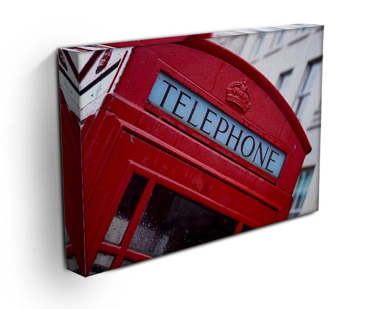 Telephone Box Print - Canvas Art Rocks - 3