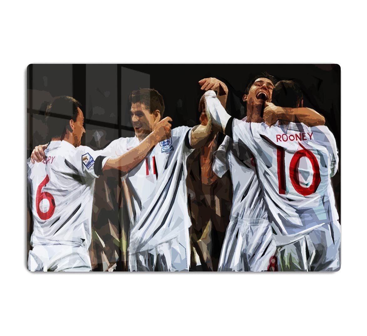Terry Lampard Gerard and rooney England HD Metal Print
