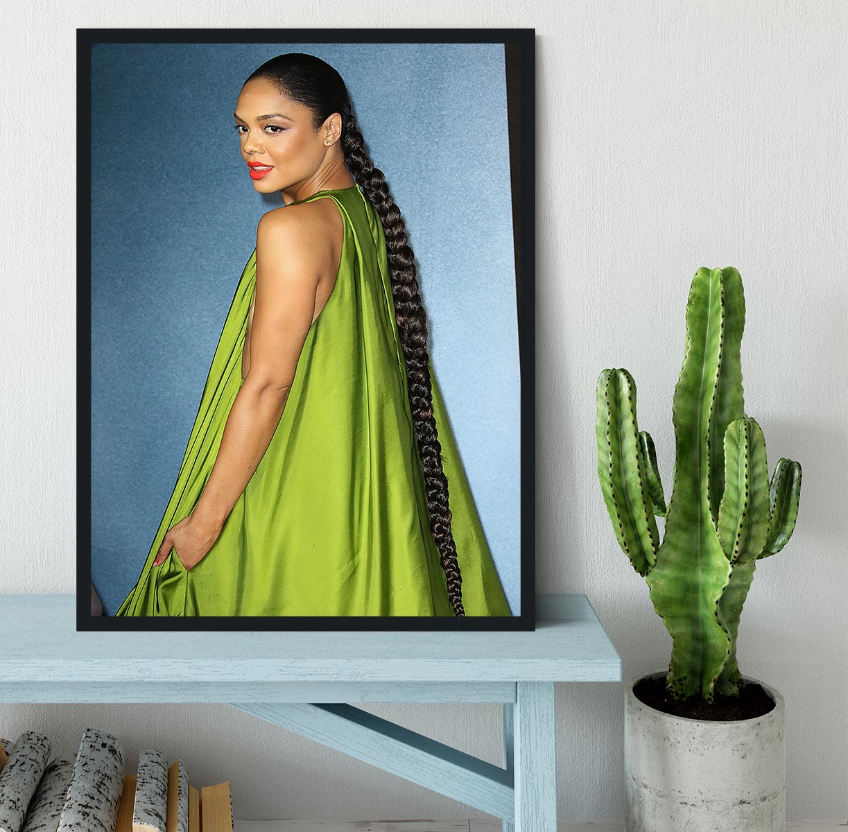 Tessa Thompson Framed Print - Canvas Art Rocks - 2