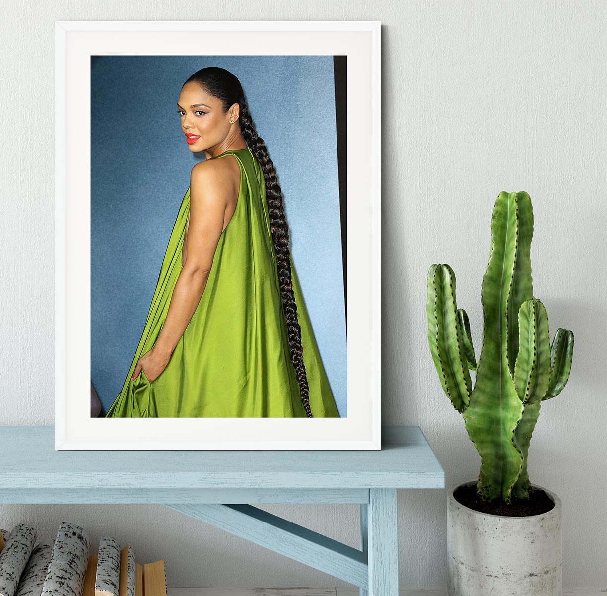 Tessa Thompson Framed Print - Canvas Art Rocks - 5