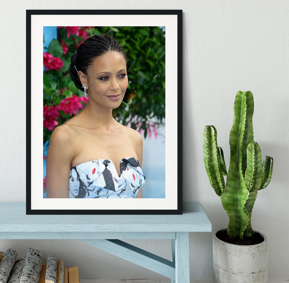 Thandie Newton Framed Print - Canvas Art Rocks - 1