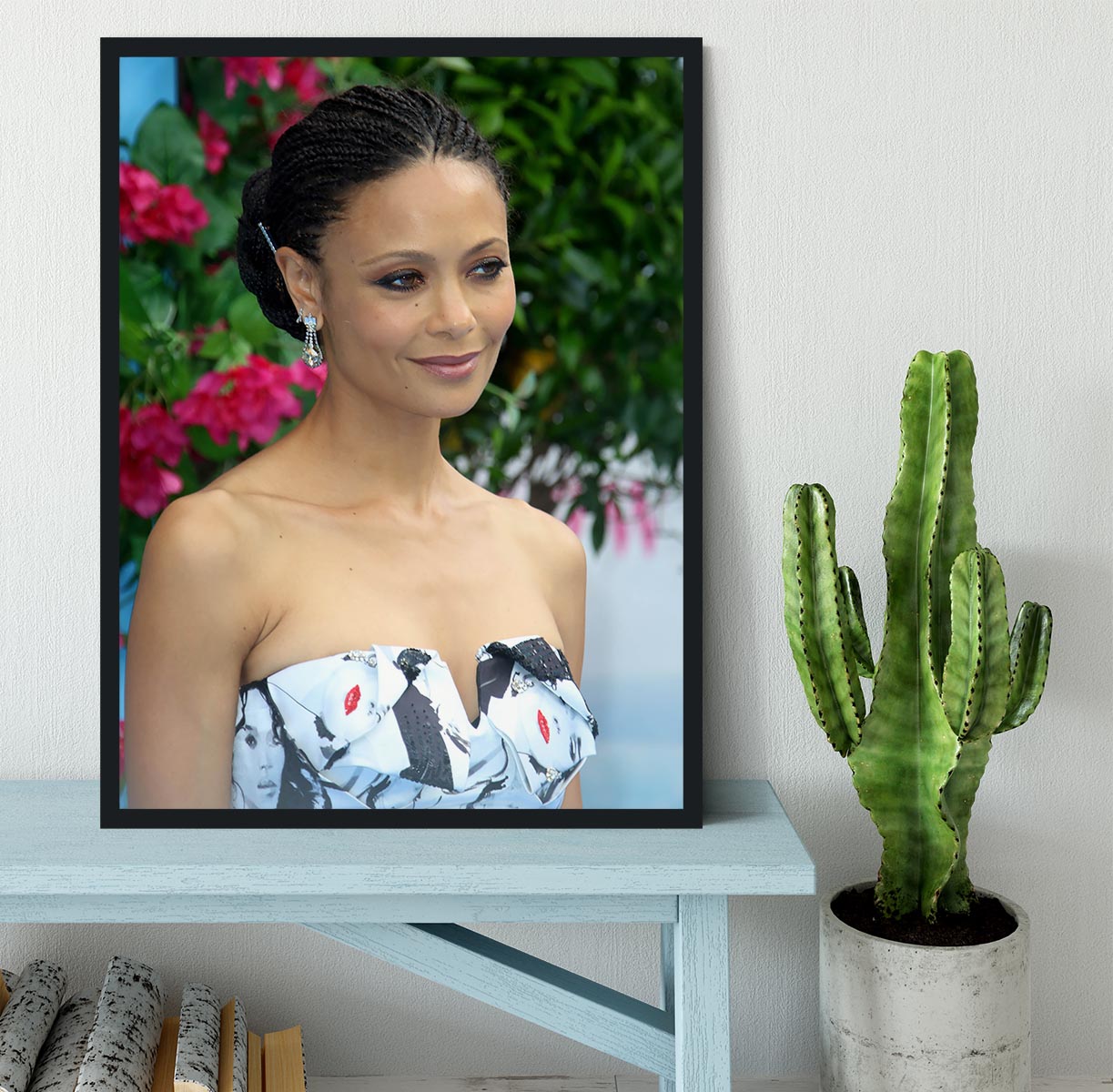 Thandie Newton Framed Print - Canvas Art Rocks - 2