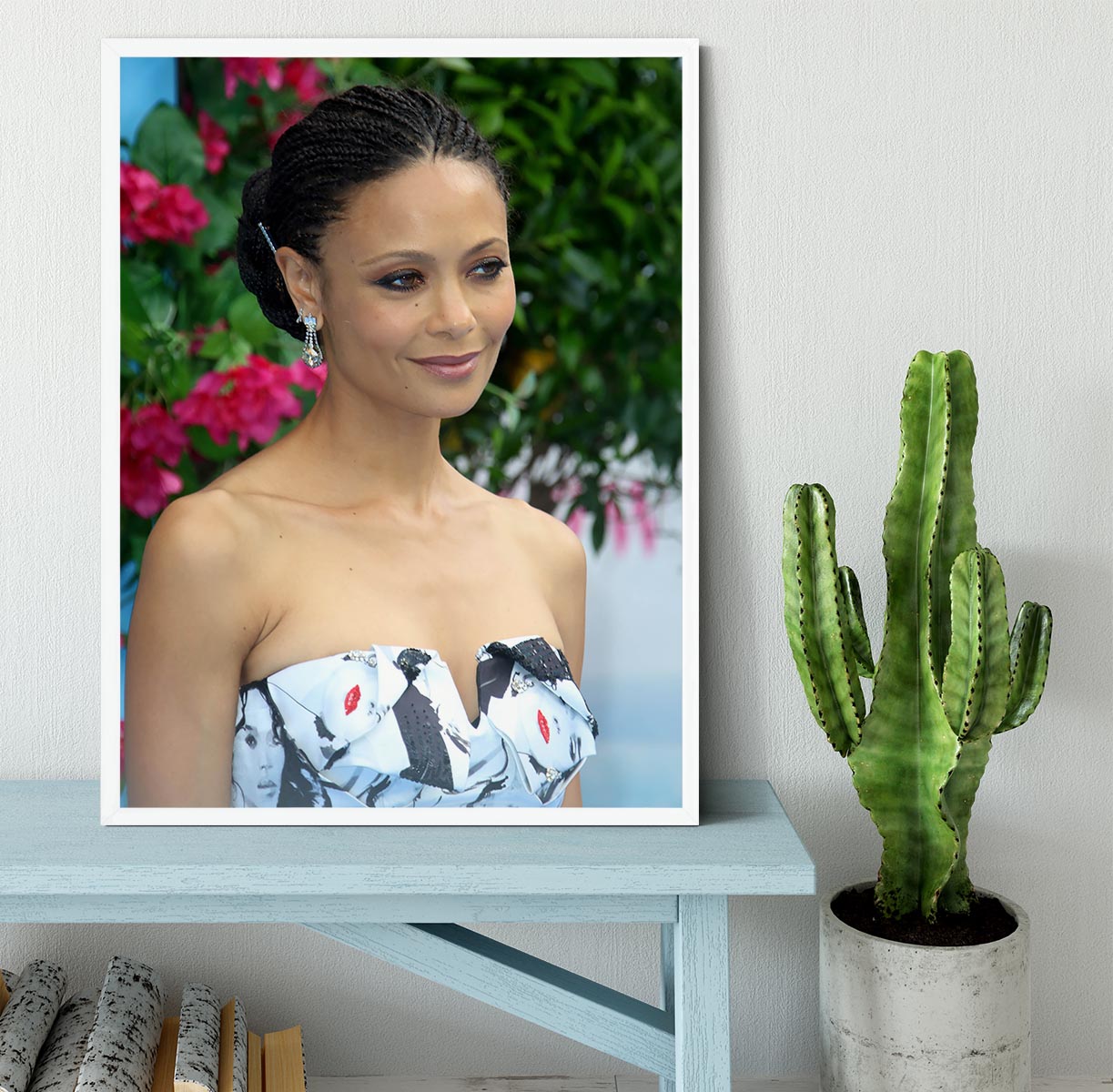 Thandie Newton Framed Print - Canvas Art Rocks -6