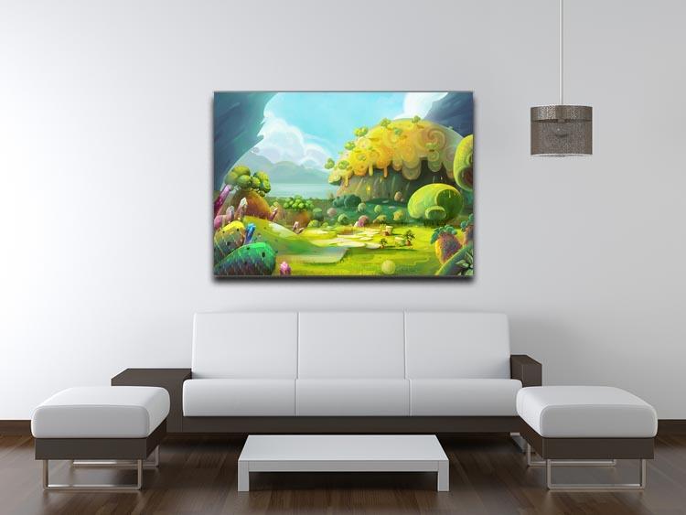 The Adventure of The Tiny Bird Canvas Print or Poster - Canvas Art Rocks - 4