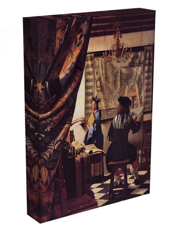 The Allegory of Painting by Vermeer Canvas Print or Poster - Canvas Art Rocks - 3