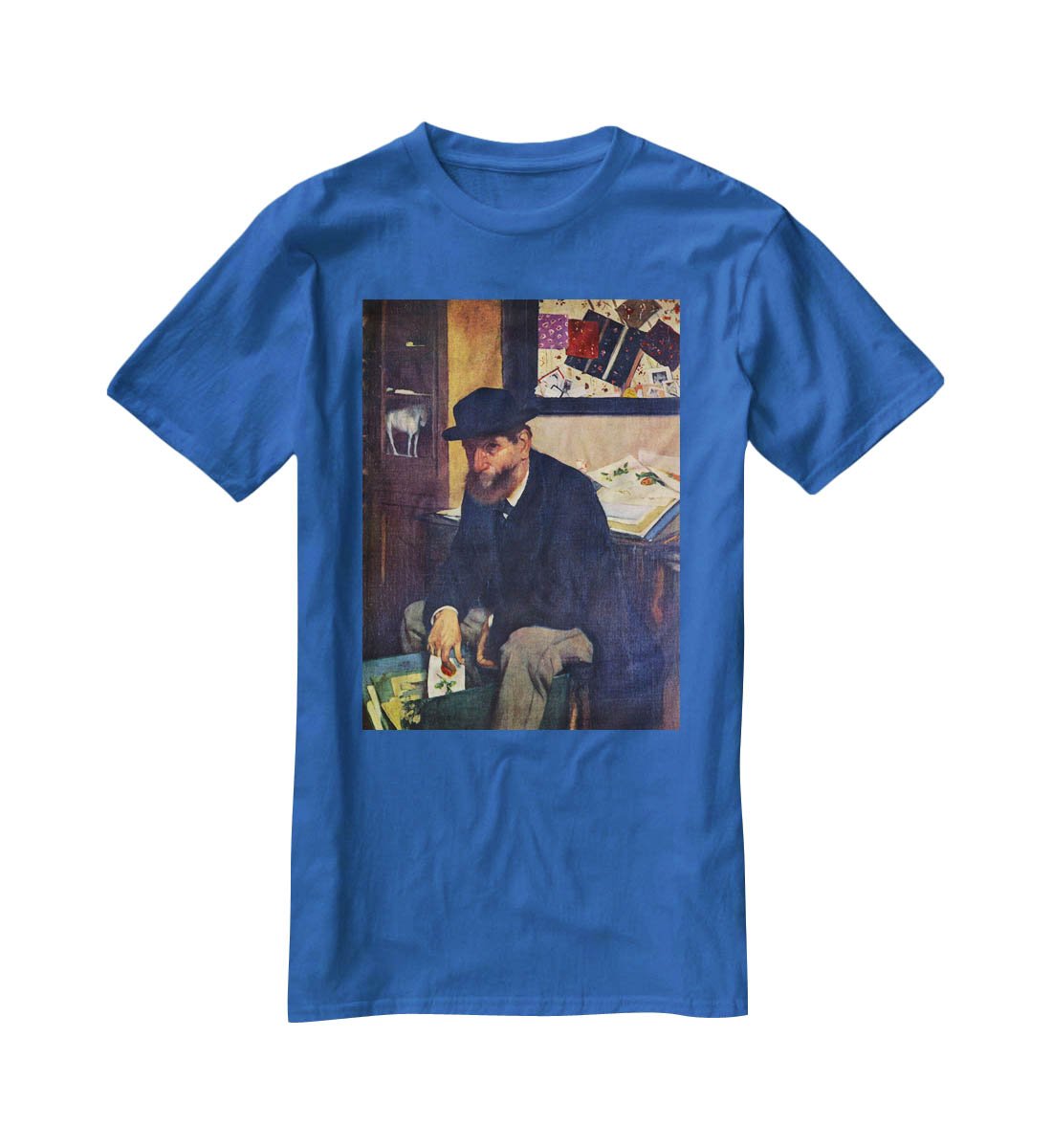 The Amateur by Degas T-Shirt - Canvas Art Rocks - 2